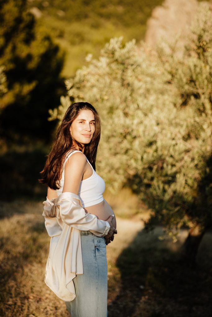 portrait femme enceinte aix en provence