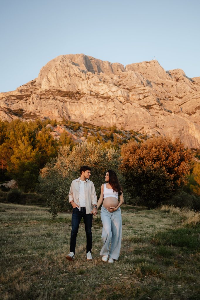 photos de grossesse en couple aix en provence